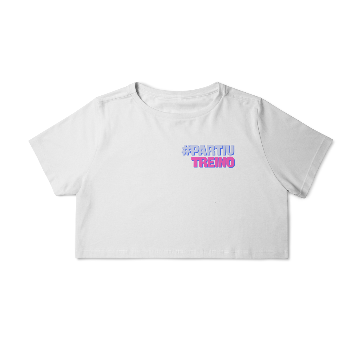 Nome do produto: Cropped #Partiu