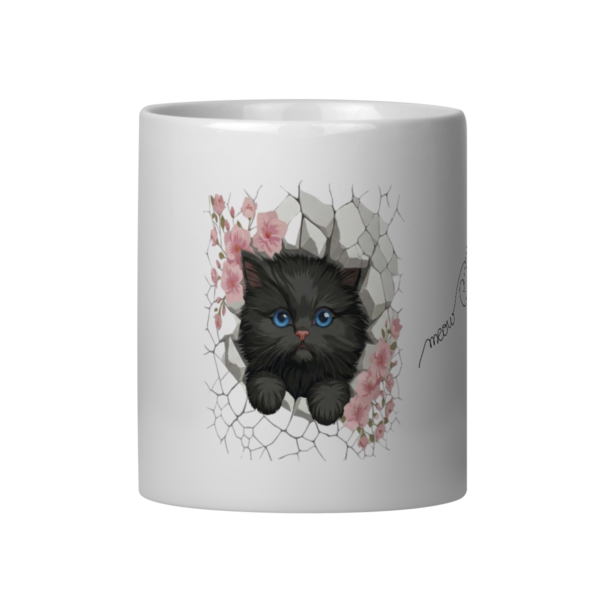 Nome do produto: Caneca Cute Cat II