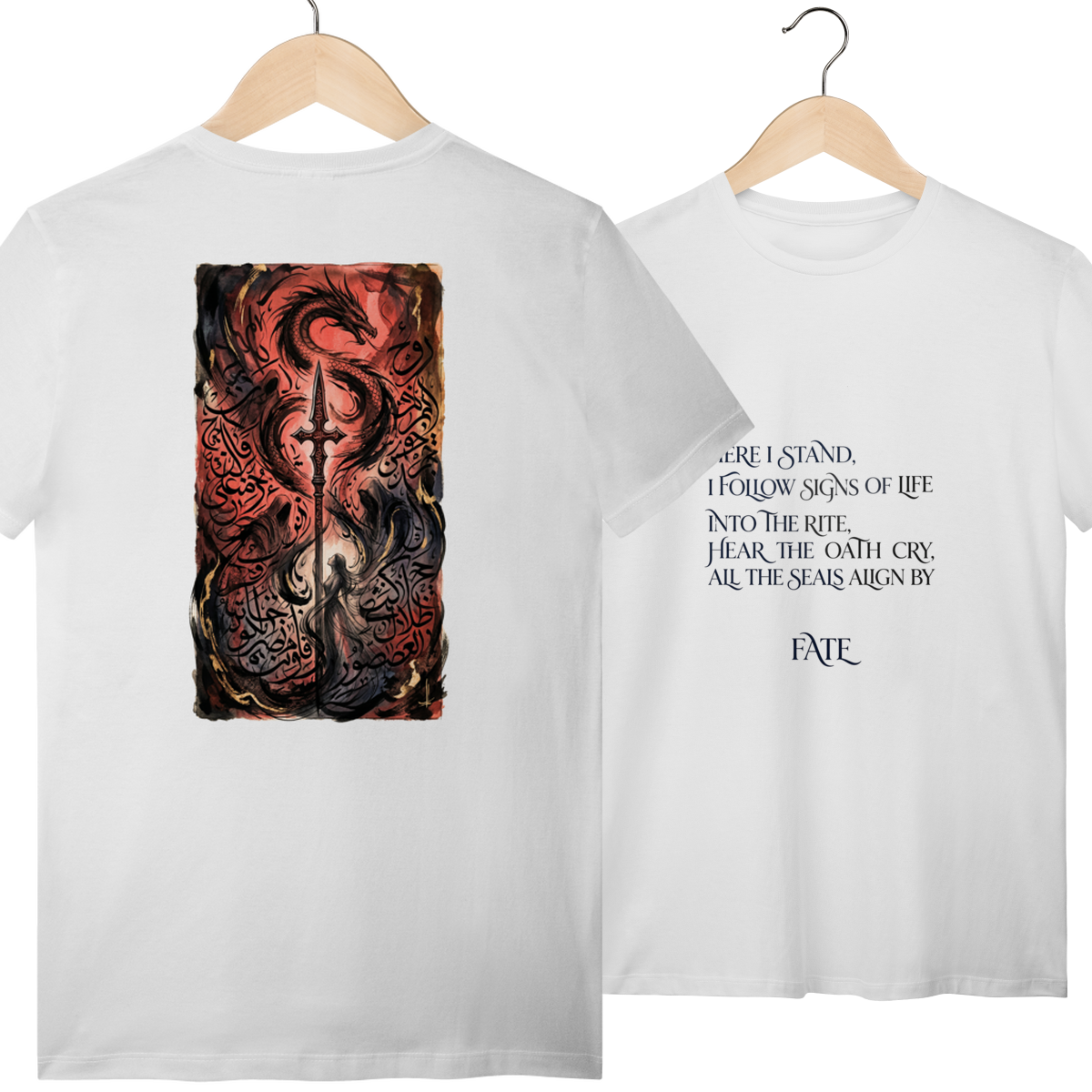 T-shirt Here I Stand