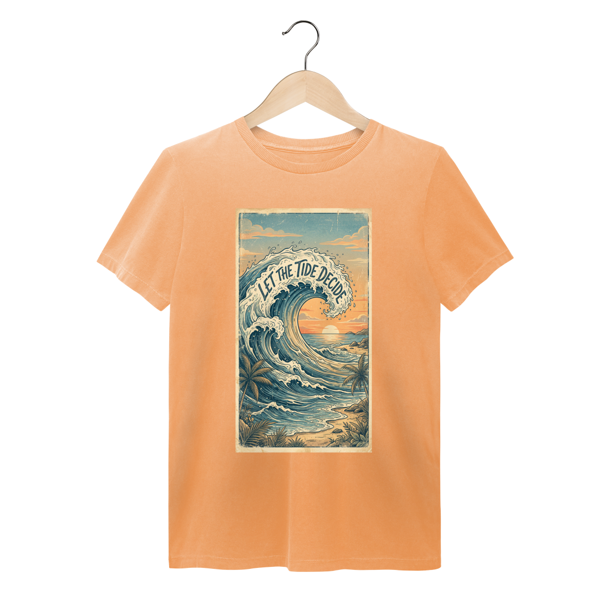 T-shirt Let The Tide Decide
