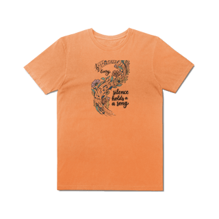 Nome do produto T-shirt Every Silence Holds a Song