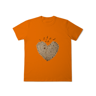 Nome do produto T-Shirt Heart Music