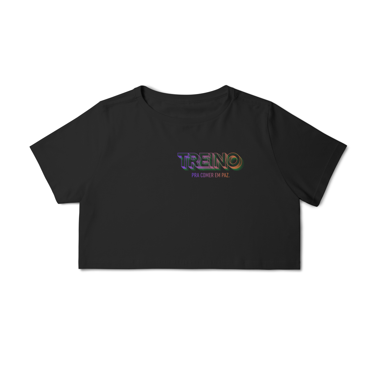 Nome do produto: Cropped Treino pra Comer