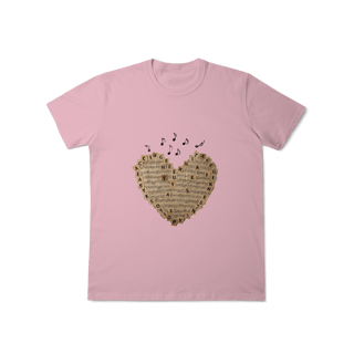 Nome do produto T-Shirt Heart Music