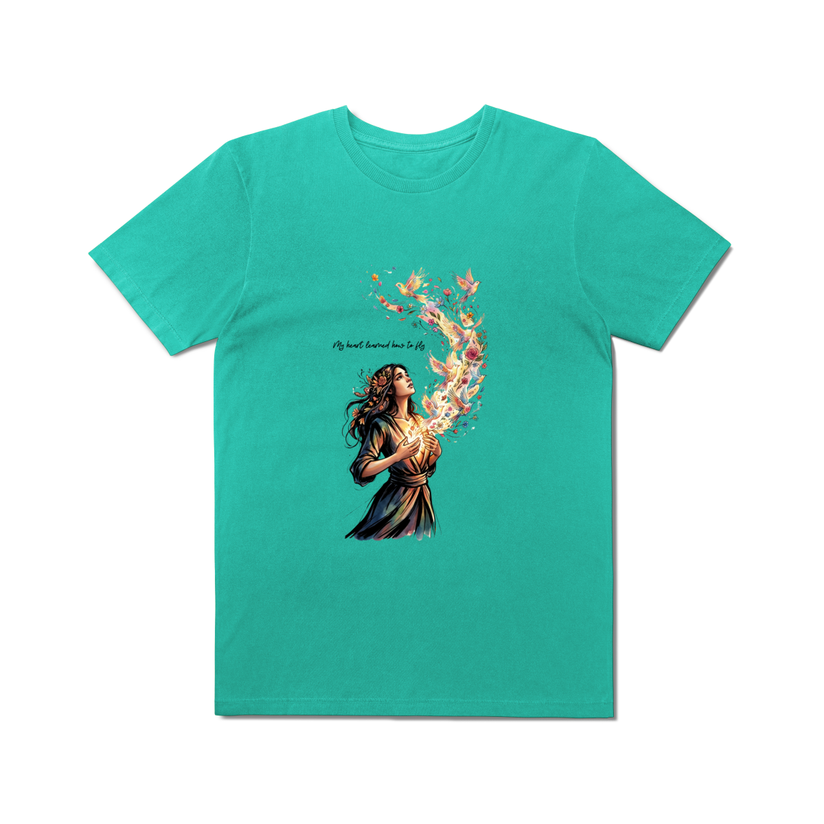 T-shirt My Heart Learned how to Fly