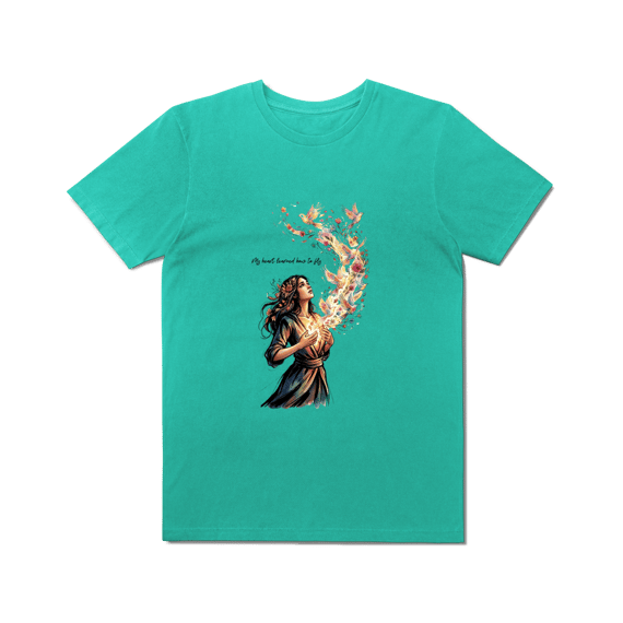 T-shirt My Heart Learned how to Fly