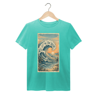 Nome do produto T-shirt Let The Tide Decide