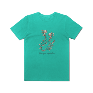 Nome do produto T-shirt Music Grows in Quiet Place
