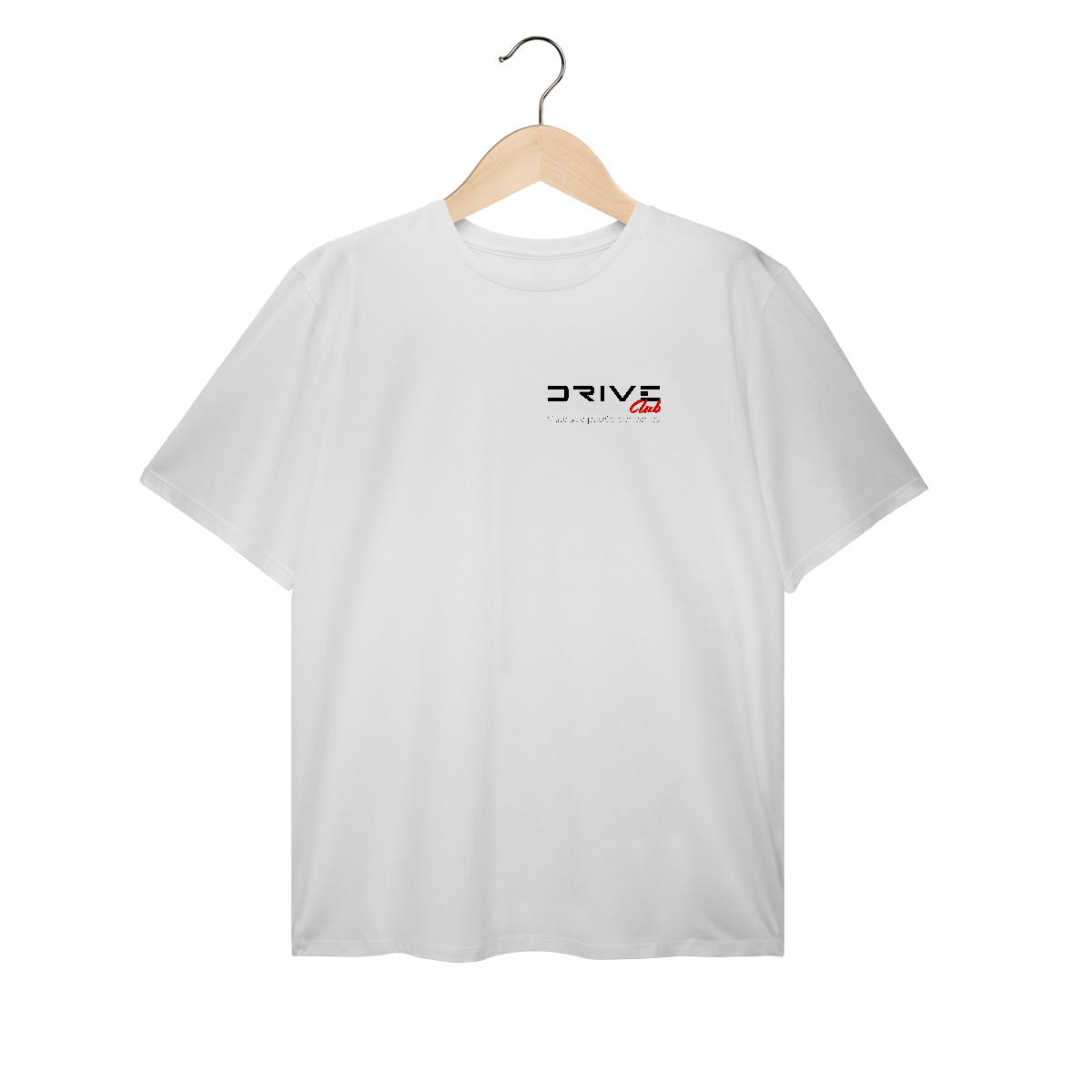 Nome do produto: T-Shirt Plus Size Drive Club – Estilo que Veste Atitude