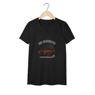 Nome do produto Camiseta Baby Long Classic – Gol Quadrado: Legado Brasileiro
