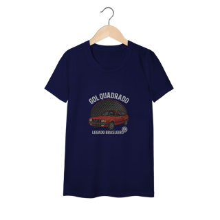 Nome do produto Camiseta Baby Long Classic – Gol Quadrado: Legado Brasileiro
