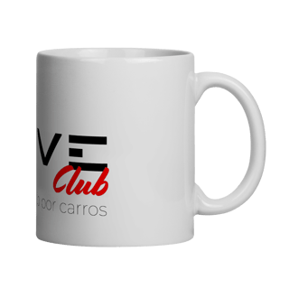 Nome do produto Caneca Drive Club – Combustível Matinal para Gearheads
