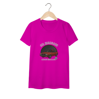 Nome do produto Camiseta Baby Long Classic – Gol Quadrado: Legado Brasileiro