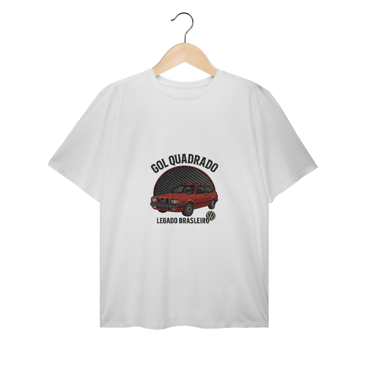 Nome do produto: T-Shirt Plus Size – Gol Quadrado: Legado Brasileiro