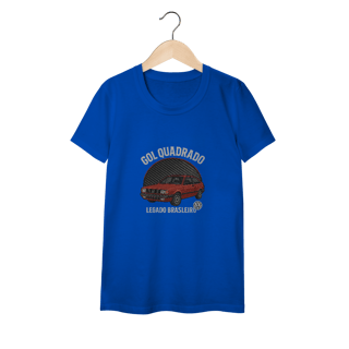 Nome do produto Camiseta Baby Long Classic – Gol Quadrado: Legado Brasileiro