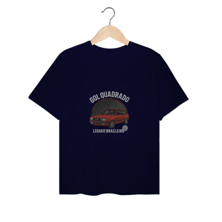 Nome do produto T-Shirt Plus Size – Gol Quadrado: Legado Brasileiro