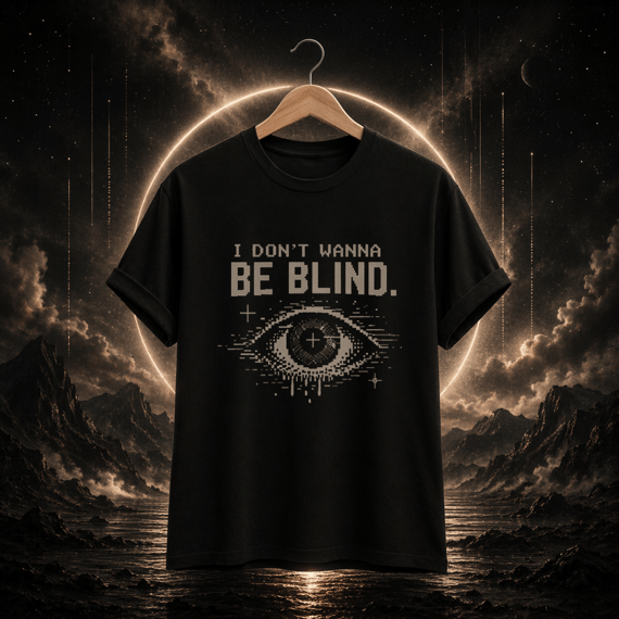 [BÁSICA] CAMISETA “I DON’T WANNA BE BLIND”