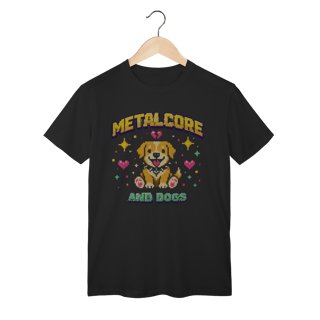 [BÁSICA] CAMISETA “METALCORE AND DOGS”