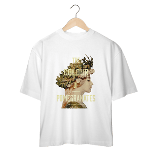 Nome do produto Camiseta Oversized - A Cor da Romã