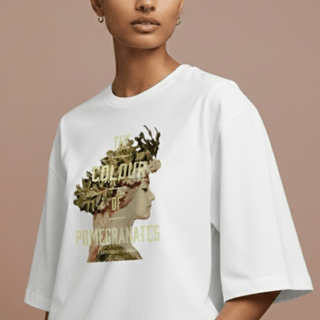 Nome do produto Camiseta Oversized - A Cor da Romã