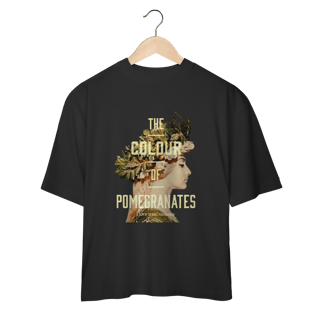 Nome do produto Camiseta Oversized - A Cor da Romã