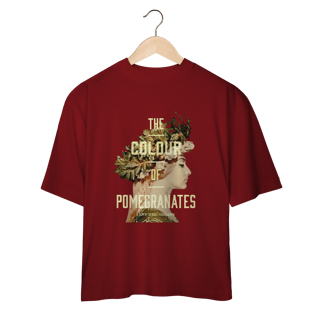 Nome do produto Camiseta Oversized - A Cor da Romã