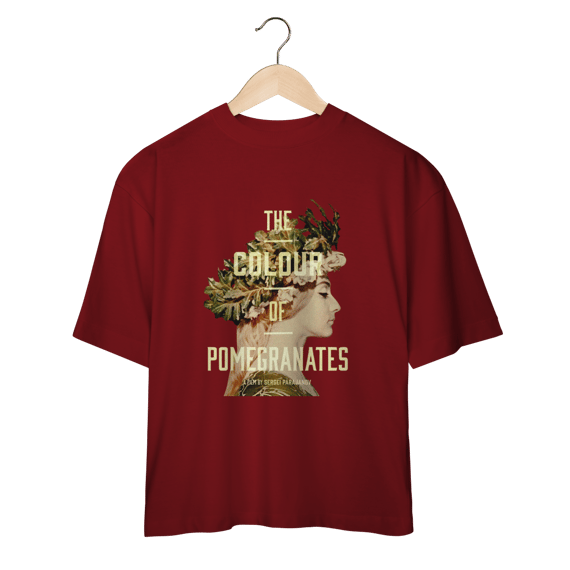 Camiseta Oversized - A Cor da Romã