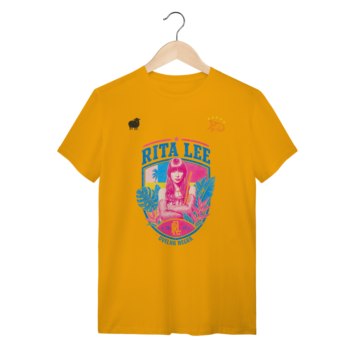 Nome do produto: Camiseta Rita Lee - Ressaca Brasileira