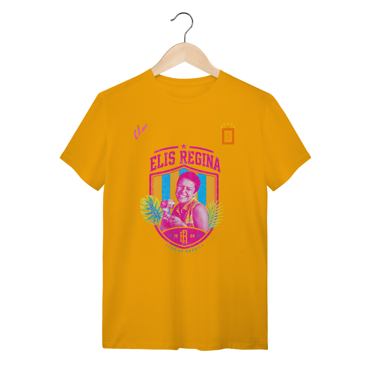 Nome do produto: Camiseta Elis Regina - Ressaca Brasileira