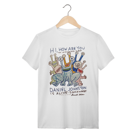 Camiseta Daniel Johnston is Alive Somewhere