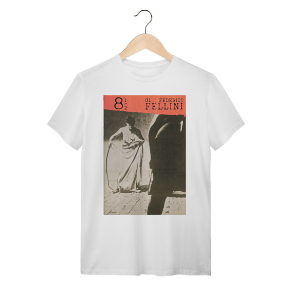 Camiseta Fellini Oito e Meio