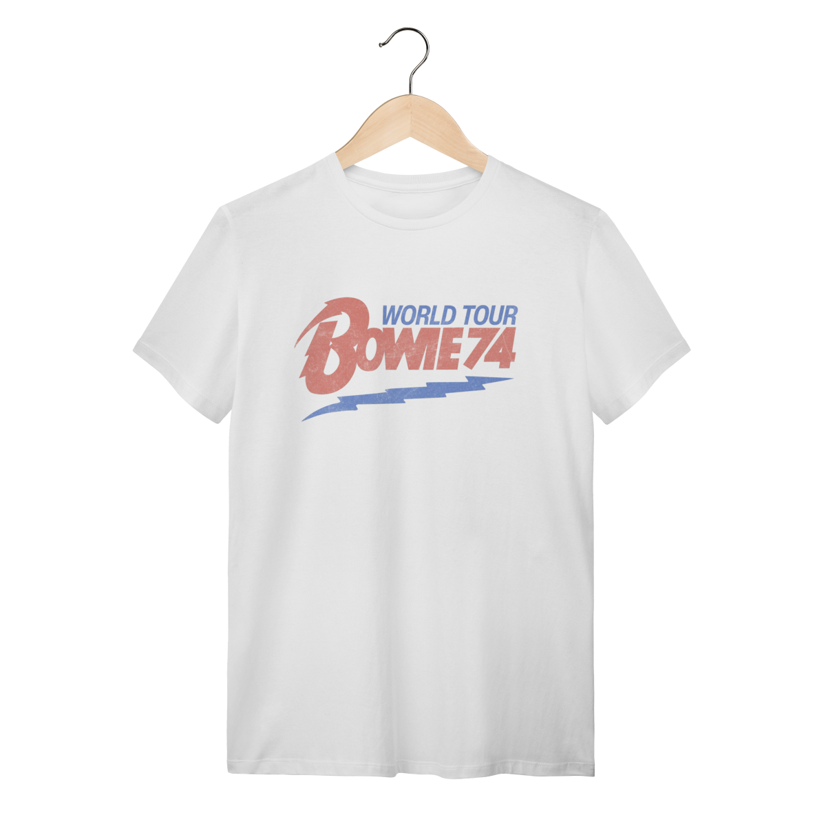 Nome do produto: Camiseta David Bowie 74 World Tour