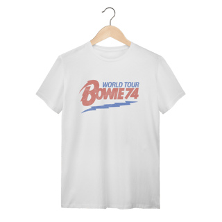 Nome do produto Camiseta David Bowie 74 World Tour