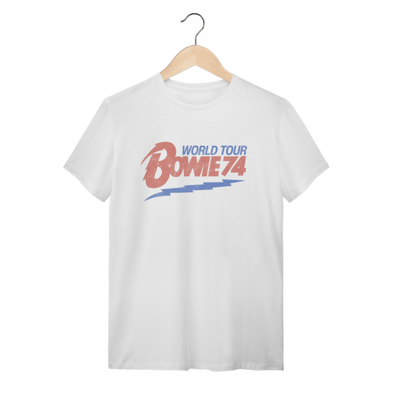 Camiseta David Bowie 74 World Tour
