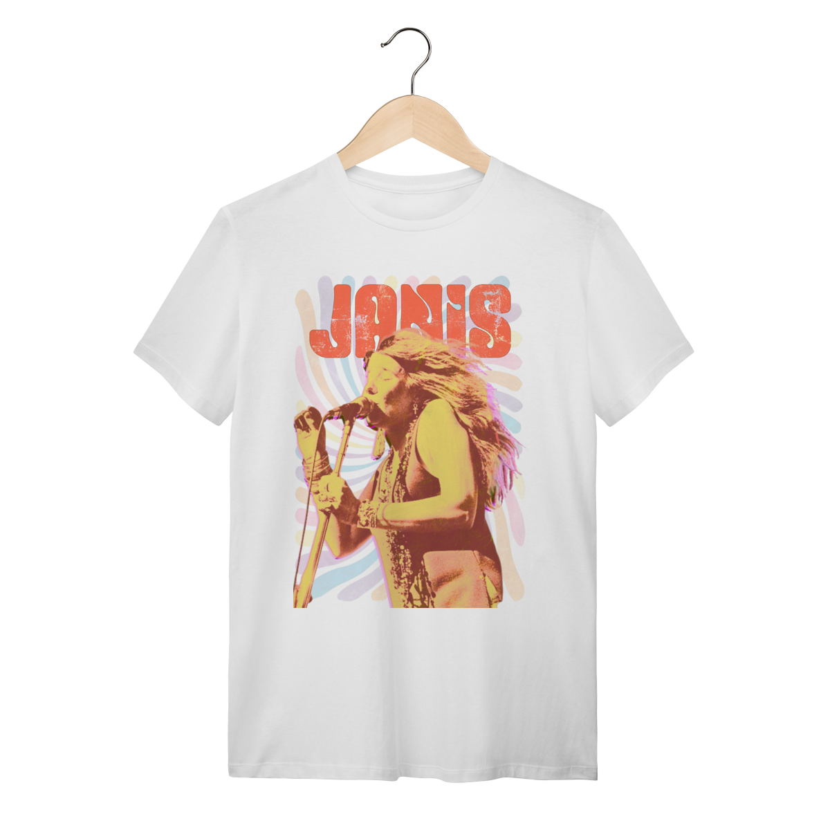 Nome do produto: Camiseta Janis Joplin