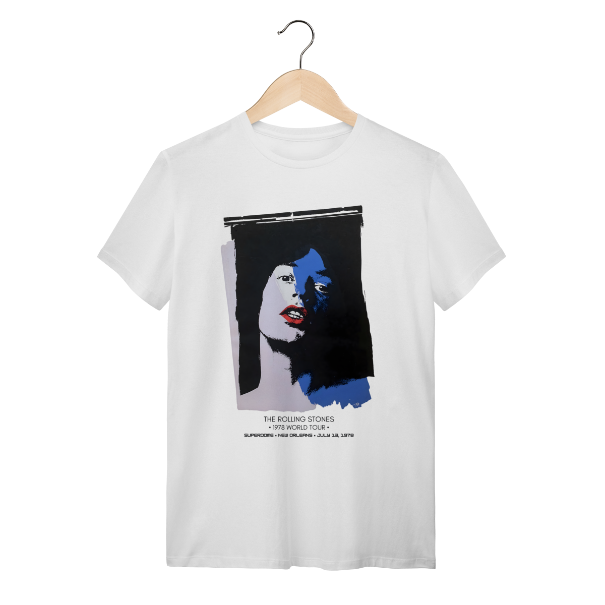 Nome do produto: Camiseta Rolling Stones 1978 World Tour