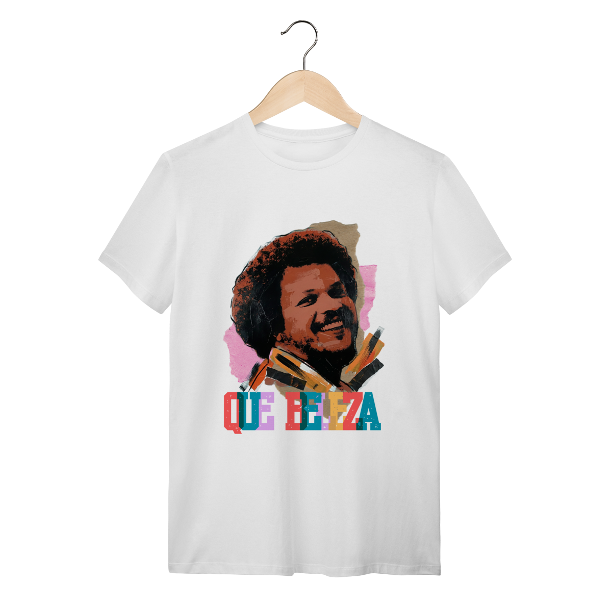 Nome do produto: Camiseta Tim Maia - Que Beleza
