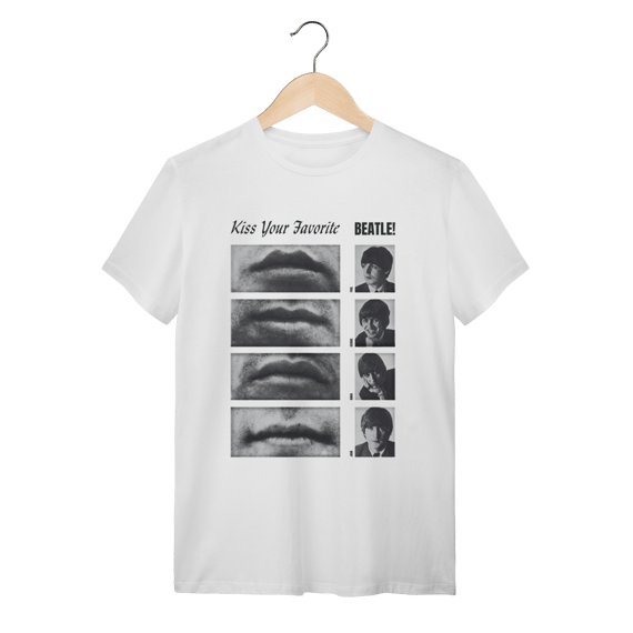 Camiseta Kiss Your Favorite Beatle