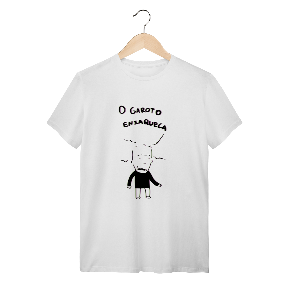 Nome do produto: Camiseta O Garoto Enxaqueca