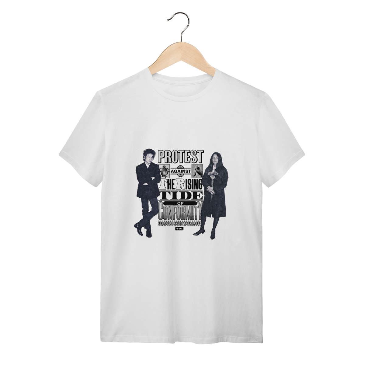 Camiseta Bob Dylan & Joan Baez