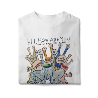 Nome do produto Camiseta Oversized Daniel Johnston is Alive Somewhere