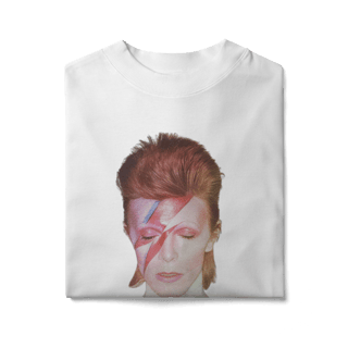 Nome do produto Camiseta Oversized David Bowie - Aladdin Sane