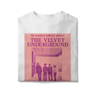 Nome do produto Camiseta Oversized The Velvet Underground Poster