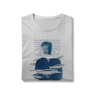 Nome do produto Camiseta David Lynch - Blue Fishes
