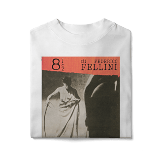 Nome do produto Camiseta Oversized Fellini Oito e Meio
