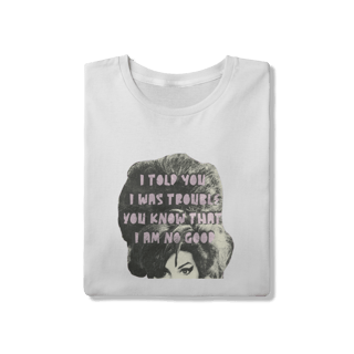 Nome do produto Camiseta Amy Winehouse - You know that I am no good