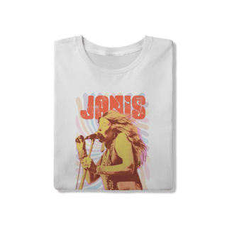 Nome do produto Camiseta Janis Joplin
