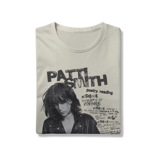 Nome do produto Camiseta Patti Smith - Marfim
