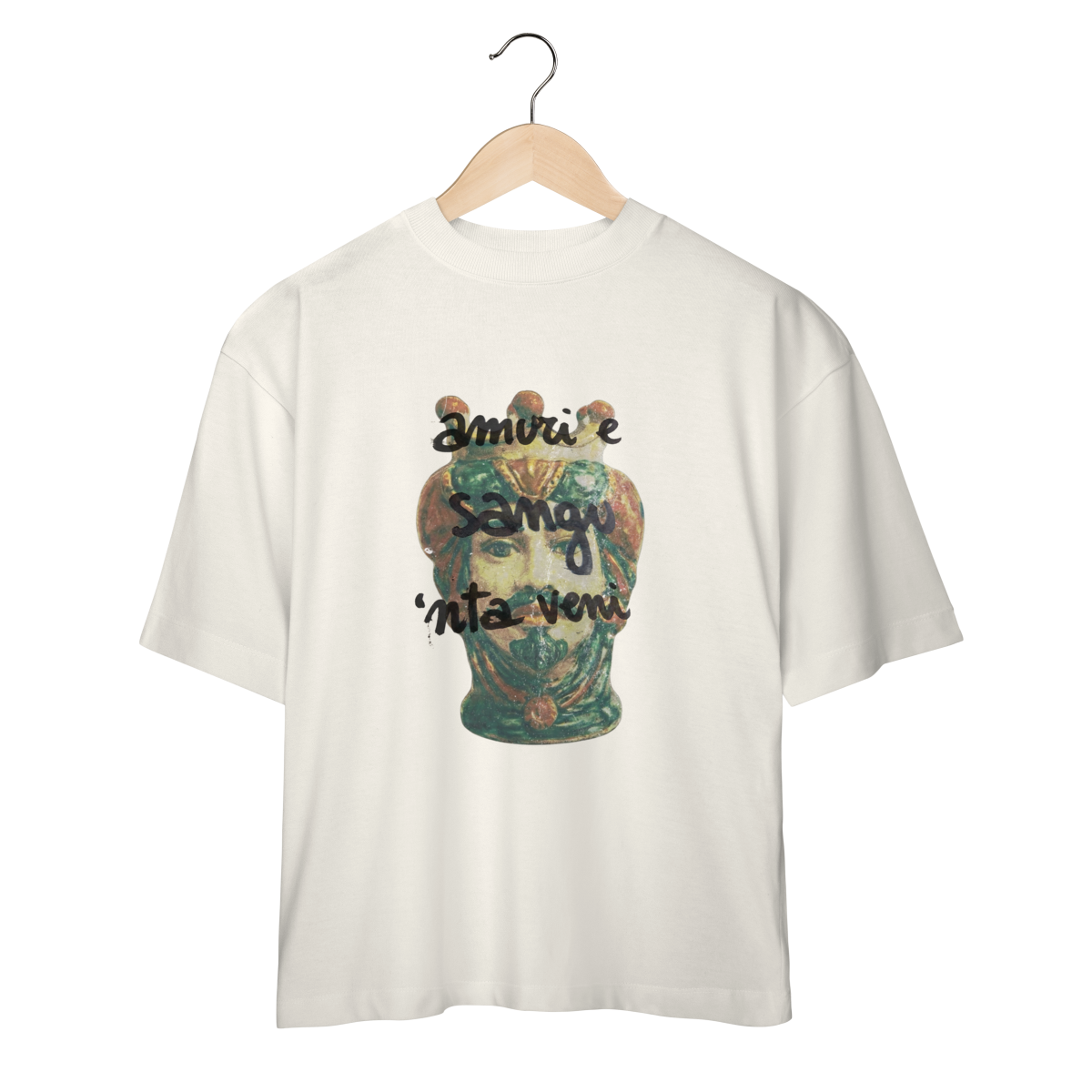Camiseta Oversized - Testa di Moro