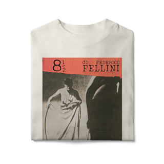 Nome do produto Camiseta Oversized Fellini Oito e Meio